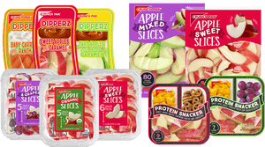Assorted Crunch Pak Apple Snacks PNG image with transparent background