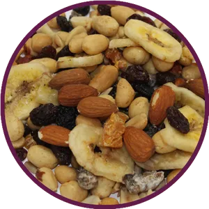 Assorted Dry Fruits Mix PNG Image