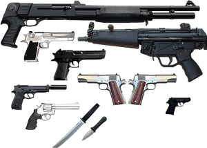 Hitman Guns, HD Png Download PNG image with transparent background