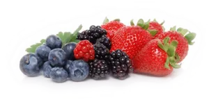 Assorted Fresh Berries PNG Image