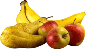 Assorted Fresh Fruit Selection PNG Image