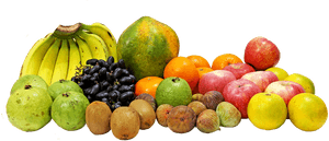 Assorted_ Fresh_ Fruits_ Collection PNG with transparent background