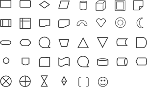 Set Of Basic Shapes Clip Arts - Basic Shapes Shape Clipart, HD Png Download PNG