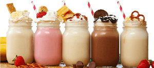 Milkshake In Jar Png, Transparent Png PNG with transparent background