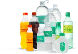 Assorted Green Valley Beverages PNG Image