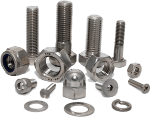 Stainless Steel Nut Bolt, HD Png Download PNG