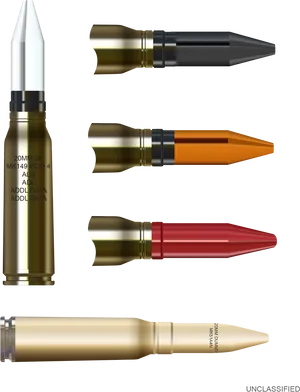 Assorted_ Military_ Ammunition_ Types PNG Image