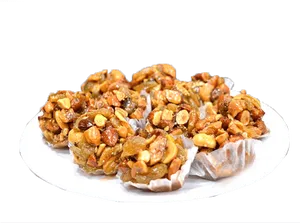 Assorted Nut Brittle Dry Fruits Snack PNG Image