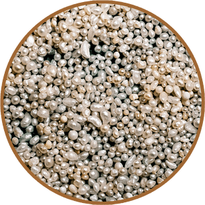 Assorted Pearls Texture PNG image with transparent background