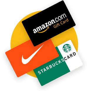 Assorted Popular Gift Cards PNG
