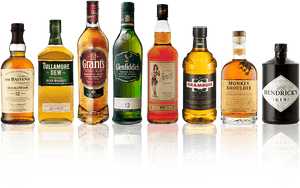 Bar Bottles Png - William Grant And Sons Revenue, Transparent Png PNG image with transparent background