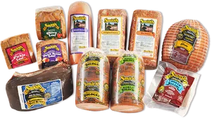 Assorted Smiths Meat Products PNG Image