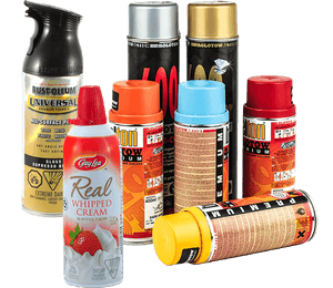 Empty Aerosol Cans, Like The Type Used For Spray Paint, - Inhalants Glue, HD Png Download PNG with transparent background