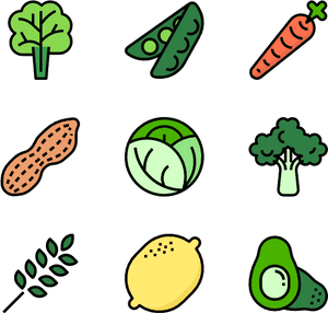 Garden Svg Vegetables - Vegetable Icon Png, Transparent Png PNG image with transparent background