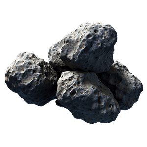 Asteroid Cluster PNG gka PNG with transparent background