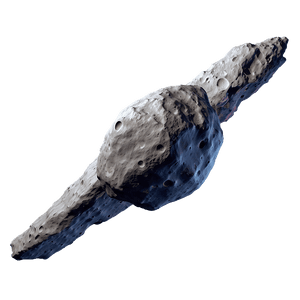 Asteroid Illustration PNG ttq34 PNG