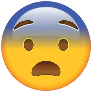 Astonished Face Emoji PNG Image