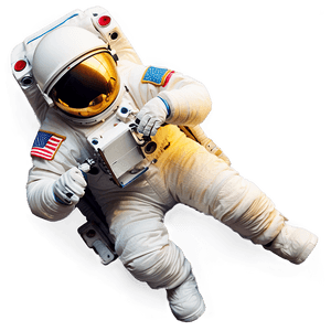 Astronaut Experiencing Gravity PNG goy67 PNG