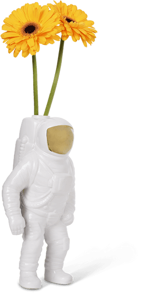 Starman Vase-0 - Seletti Cosmic Diner Vase, HD Png Download PNG image with transparent background