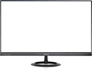 Asus Monitor Front View PNG Image