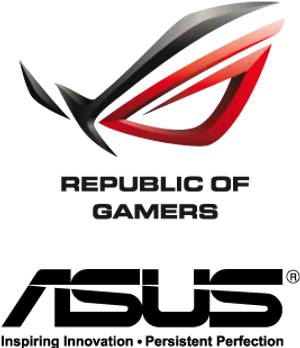 Asus R O G Logo Branding PNG Image