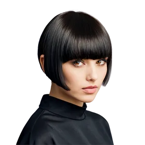 Asymmetrical Bowl Cut Png 67 PNG Image