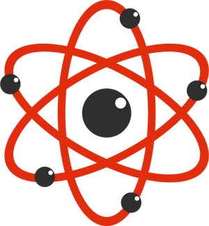 Atomic Structure Icon PNG Image