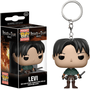Attack On Titan - Attack On Titan Levi Pocket Pop! Key Chain PNG image with transparent background
