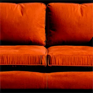 Auburn Suede Couch Png Iqf PNG Image