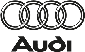 Audi Four Rings Logo PNG Image