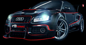 Audi T T Custom Tuning Showcase PNG image with transparent background