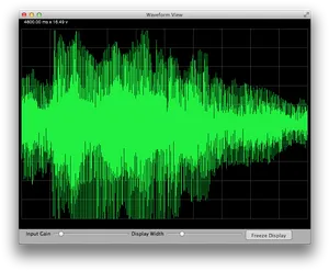 Audio Waveform Analysis PNG Image