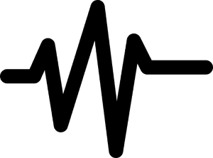 Music Sound Wave Line - Sound Wave Icon Vector, HD Png Download PNG