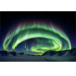 Aurora Borealis North Pole Png 20 PNG Image