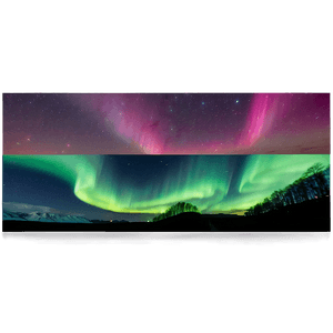 Aurora Borealis Under Stars PNG 89 PNG with transparent background