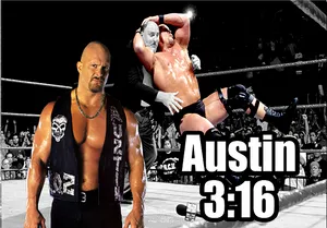 Austin316 Wrestling Moment PNG Image