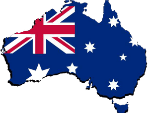 Australia Flag Png Transparent Images - Australia Map Flag Png, Png Download PNG with transparent background