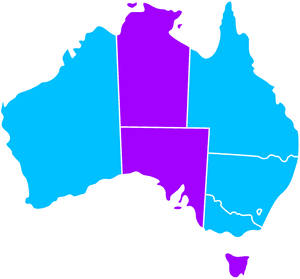 Adobt-australia States Map - Plastic Bag Ban Australia, HD Png Download PNG with transparent background