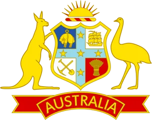 Australian Cricket Team Crest PNG Image