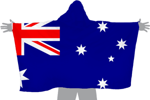 Australia Country With Flag, HD Png Download PNG with transparent background