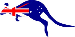 Australia Flag Kangaroo, HD Png Download PNG with transparent background