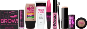 Australis Cosmetics Collection PNG Image