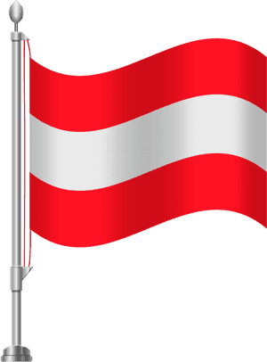 Austria Flag Png Clip Art - Puerto Rican Flag Clipart, Transparent Png PNG image with transparent background