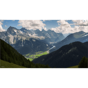 Austrian Alps Mountain Range PNG 06232024 PNG image with transparent background