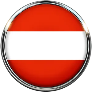 Austrian_ Flag_ Button PNG Image