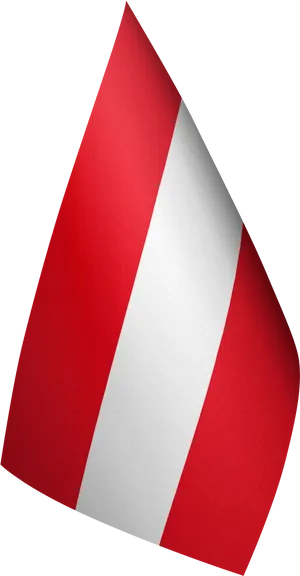 Austrian_ Flag_ Curved_ Design PNG Image