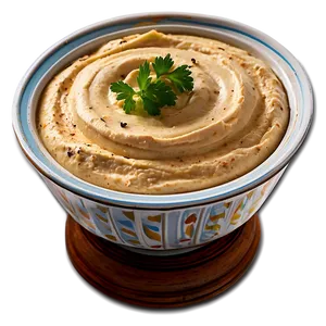 Authentic Middle Eastern Hummus Png 06252024 PNG Image