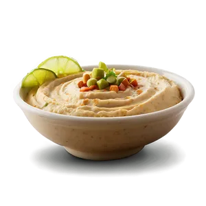 Authentic Middle Eastern Hummus Png 06252024 PNG Image