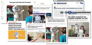 Autism Therapy Robot Featured In News PNG Image