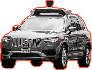 Uber Self Driving Car Transparent, HD Png Download PNG image with transparent background